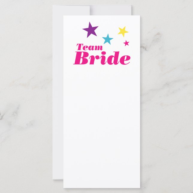 Bride-Team (Vorderseite)