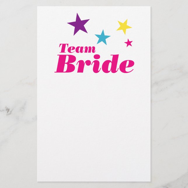 Bride-Team Flyer (Vorne)