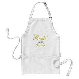 Bride to be Brautparty Gift Idea Schürze