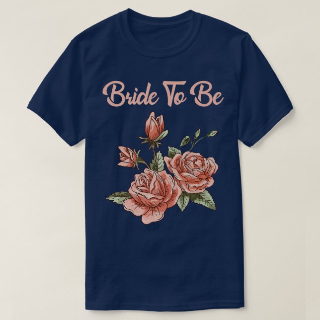 Bride to be Wedding Hen Party Kostümidee T-Shirt (Design vorne)