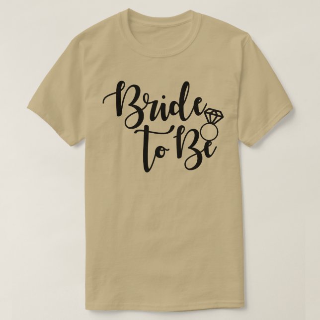 Bride to be Wedding Ring Future Mrs. T-Shirt (Design vorne)