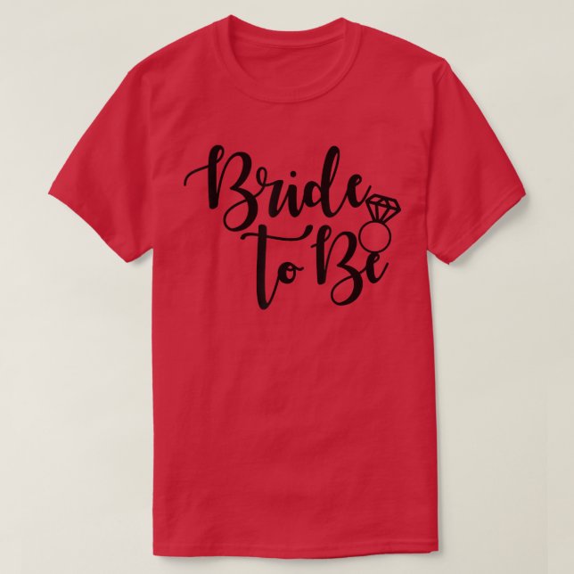 Bride to be Wedding Ring Future Mrs. T-Shirt (Design vorne)