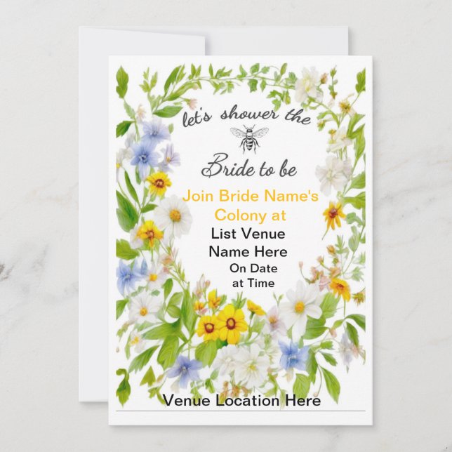 Bride to Bee (Vorderseite)