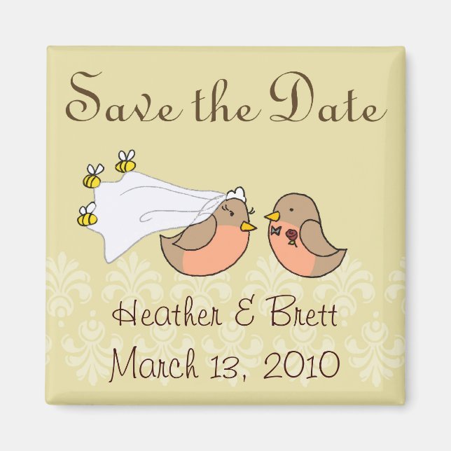 Bride to Bee Magnet (Vorne)