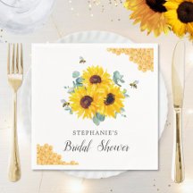 Bride To Bee Waben-Sonnenblumen-Brautjunggesellinn