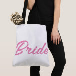 BRIDE TOTE BAG<br><div class="desc">BRIDE TOTE BAG,  BACHELORETTE,  BRAUTPARTY,  WEDD</div>