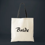 Bride Tragetasche<br><div class="desc">Text-Design der Tasche</div>