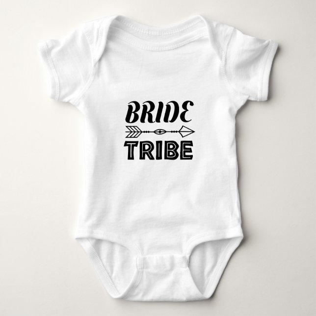Bride Tribe Baby Strampler (Vorderseite)