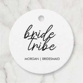 Bride Tribe | Bachelorette Bridesmaid Modern Geschenkanhänger