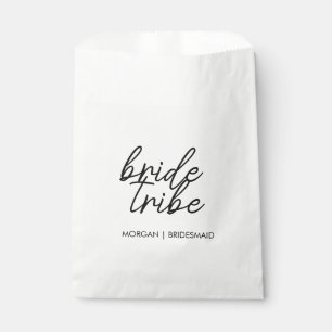 Bride Tribe   Bachelorette Bridesmaid Modern Geschenktütchen