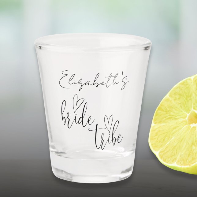 Bride Tribe Bachelorette Bridesmaids Schnapsglas (Von Creator hochgeladen)