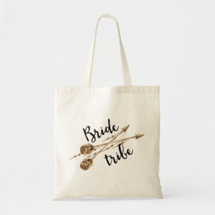 Bride Tribe Boho Arrows Tragetasche