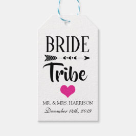 BRIDE TRIBE BRAUTPARTY GIFT TAG GESCHENKANHÄNGER