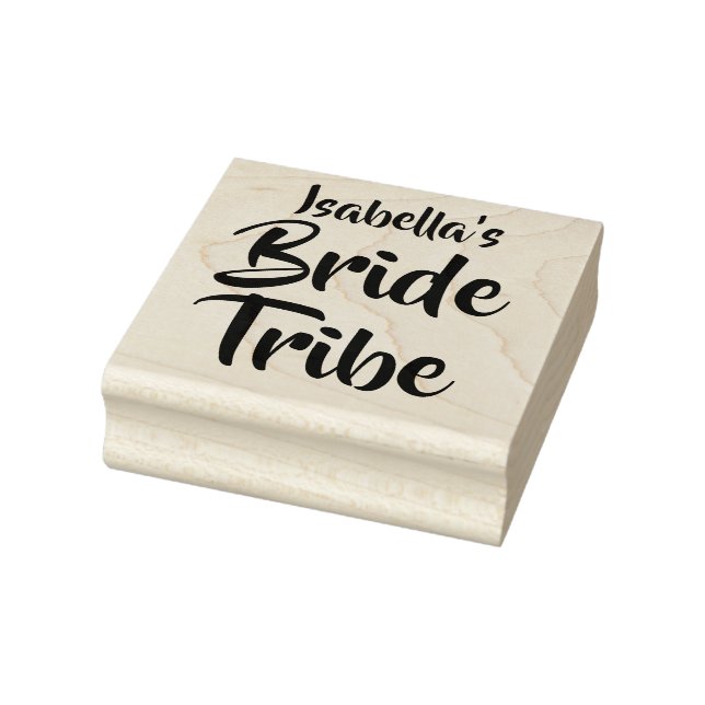 Bride Tribe Brautparty Gummistempel (Stempel)
