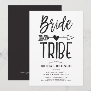 Bride Tribe Bridal Brunch Wedding Einladung