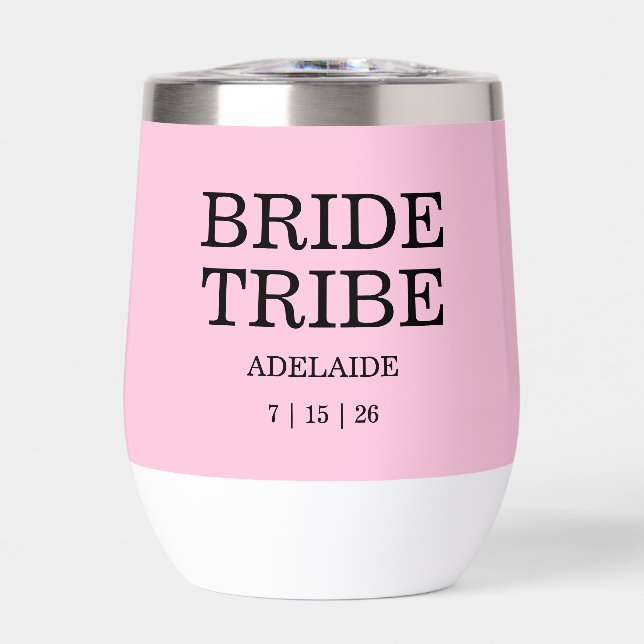 Bride Tribe Bridal Party Pink (Vorderseite)
