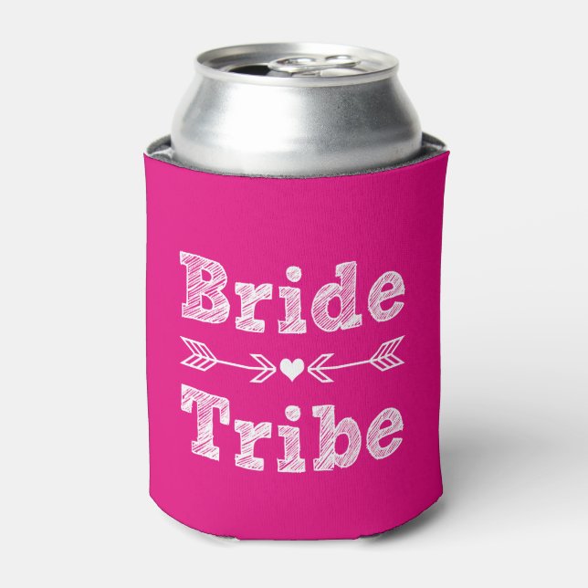 Bride Tribe Bridesmaid Women's Dosenkühler (Kanne Vorderseite)