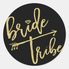 Bride Tribe Diamond Brautparty Wedding Stickers