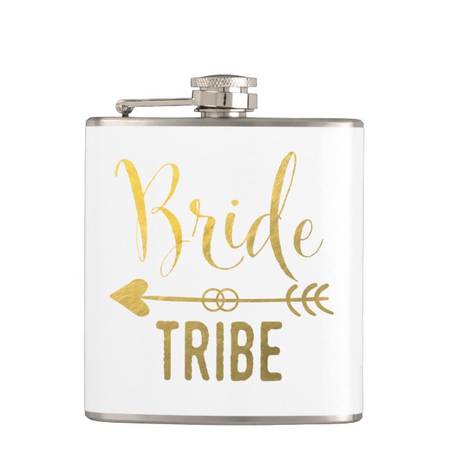 Bride Tribe Flask Flachmann (Vorderseite)