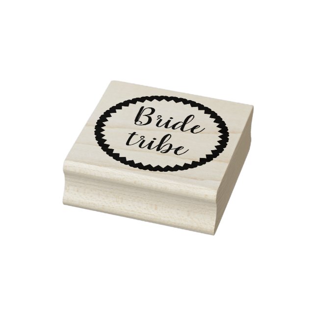 Bride Tribe Heart Gummistempel (Stempel)