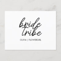 Bride Tribe | Hochzeitsblume Mädchen Moderne