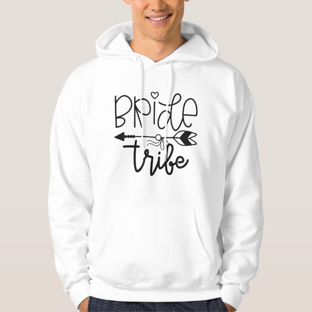 Bride Tribe Hoodie (Vorderseite)