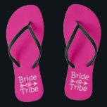Bride Tribe lustige Bridesmaier flip Flops<br><div class="desc">Bride Tribe lustige Bridesmaier flip Flops</div>