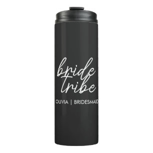 Bride Tribe   Moderne Bridesmaid Thermosbecher