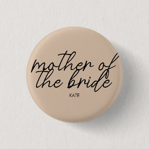 Bride Tribe   Mutter der Modernen Bride Monogram Button