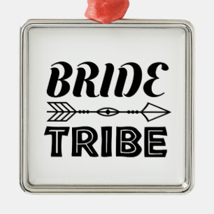 Bride Tribe Ornament Aus Metall