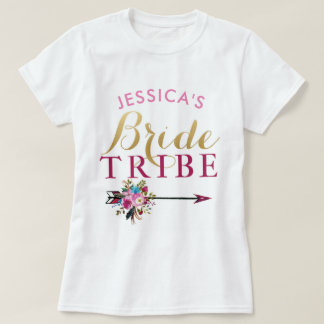 Bride Tribe Personalisiertes Party Bridesmaids Top