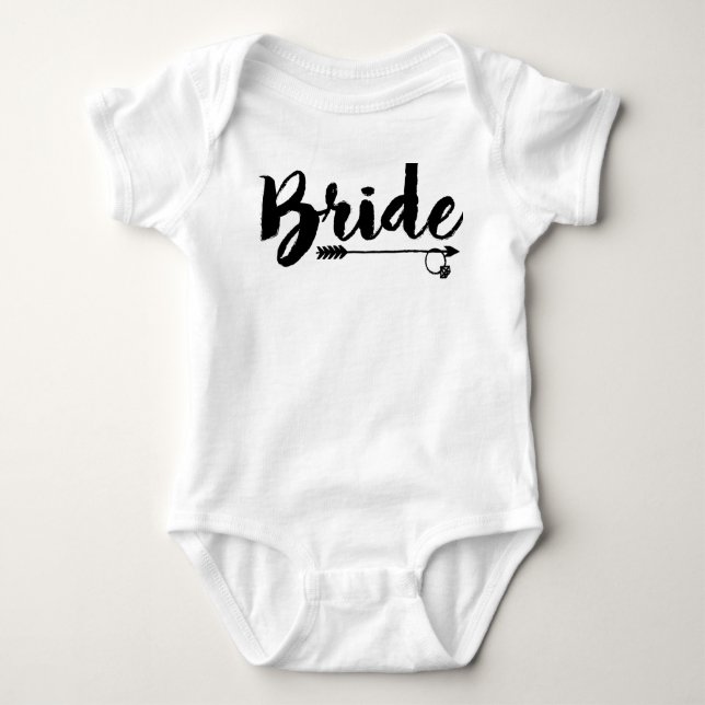 Bride Tribe Shirt für Bride (Vorderseite)