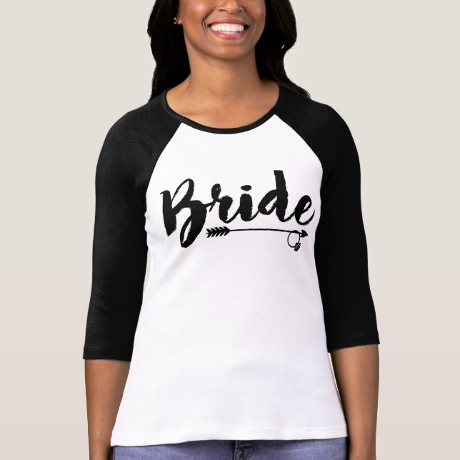 Bride Tribe Shirt für Bride (Vorderseite)