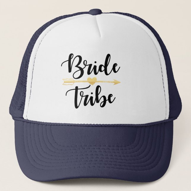Bride Tribe |Team Bride Truckerkappe (Vorderseite)