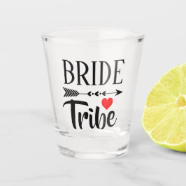 BRIDE TRIBE WEDD PARTY SHOT GLASS SCHNAPSGLAS