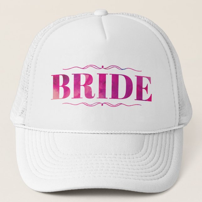 Bride Trucker Hat Truckerkappe (Vorderseite)