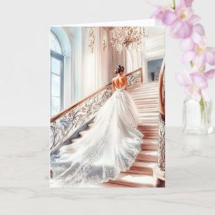 Bride Wedding Card Karte