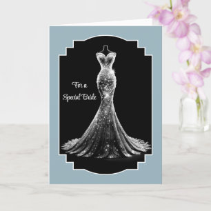 Bride Wedding Card Karte