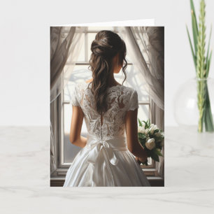 Bride Wedding Card Karte