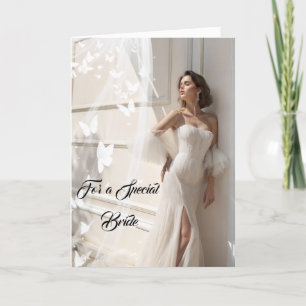 Bride Wedding Card Karte