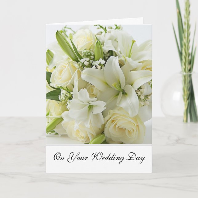 Bride Wedding Card Karte (Vorderseite)