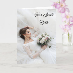 Bride Wedding Card Karte