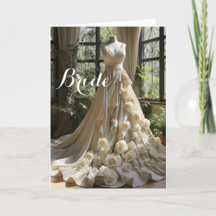 Bride Wedding Card Karte