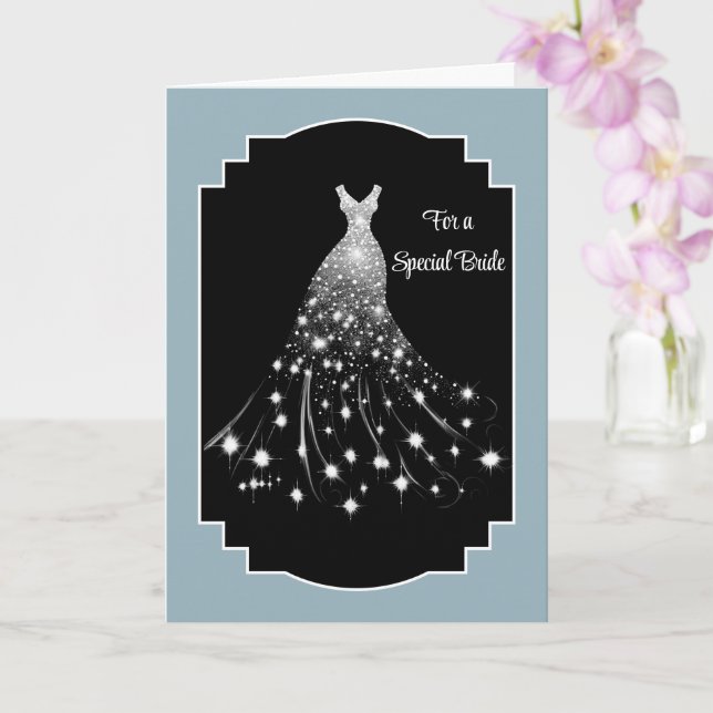 Bride Wedding Card Karte (Orchidee)