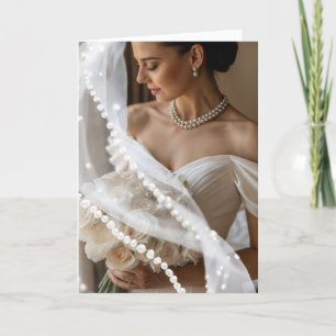 Bride Wedding Card Karte