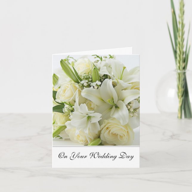 Bride Wedding Card Karte (Vorderseite)
