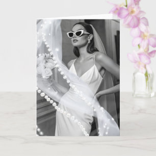 Bride Wedding Card Karte