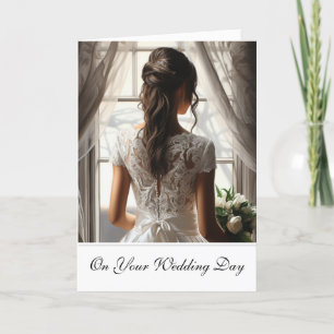 Bride Wedding Card Karte