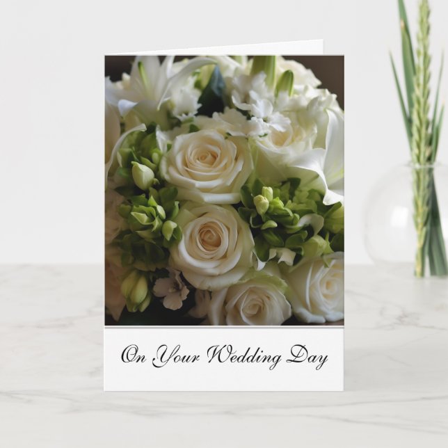 Bride Wedding Card Karte (Vorderseite)
