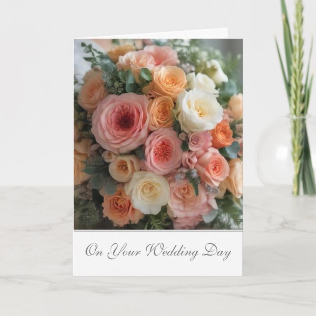 Bride Wedding Card Karte (Vorderseite)